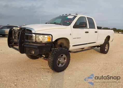2004 Dodge Ram 3500 Slt/Laramie из США, поврежденный, VIN 3D7LU38C74G281707